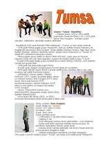 Konspekts 'Grupa "Tumsa"', 1.