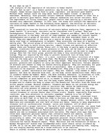 Eseja 'We Are what We Eat ', 1.