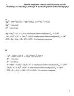 Konspekts 'Līdzsvara parādības elektrolītu, ūdens šķīdumos. Metāli un to savienojumi', 3.