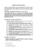 Konspekts 'Digitālais mārketings tūrismā', 1.