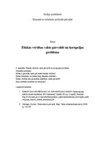 Konspekts 'Ētiskās vērtības valsts pārvaldē un korupcijas problēma', 1.