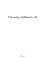 Referāts 'Vērtību sistēma vecāko klašu skolēnu vidū', 1.