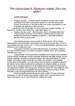 Konspekts 'Tēlu raksturojums E.Ādamsona romānā "Sava ceļa gājējs"', 1.