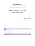 Konspekts 'Rāmju un kastu savienojumi', 1.