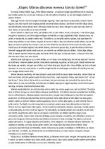 Eseja 'Kāpēc Māras dāvanas nenesa kāroto laimi?', 1.