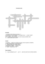 Konspekts 'Krustvārdu mīkla - matemātika', 1.