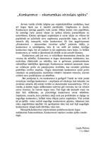 Eseja 'Konkurence - ekonomikas virzošais spēks', 1.