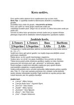 Konspekts 'Kora sastāvs', 1.