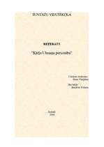 Referāts 'Kārļa Ulmaņa personība', 7.