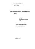 Referāts 'Saules koks latvju dainās un dzīvības koks Bībelē', 1.