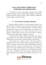 Diplomdarbs 'Mārketinga komunikāciju plāns SIA "My Fitness"', 40.