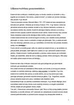 Eseja 'Konservatīvisms', 2.