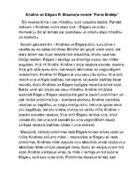 Eseja 'Kristīne un Edgars Rūdolfa Blaumaņa novelē  "Purva bridējs"', 1.