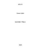 Konspekts 'Datoru tīkli', 1.