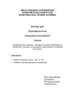 Konspekts 'Radikālās kultūras. Skinhedi - ideoloģija vai kostīms', 1.