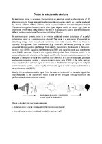 Konspekts 'Noise in Electronic Devices', 1.