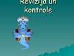 Prezentācija 'Revīzija un kontrole', 1.