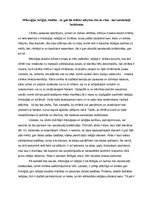 Eseja 'Mitoloģija, reliģija, zinātne - lai gan tās būtiski atšķiras cita no citas - nav', 1.