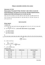 Paraugs 'Pētījums statistikā. Statistisko datu analīze', 1.