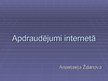 Prezentācija 'Apdraudējumi internetā', 1.