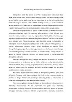 Eseja 'Pasaules demogrāfiskās krīzes veicinošie faktori', 1.