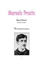 Referāts 'Marsels Prusts - biogrāfija un literārā daiļrade', 1.