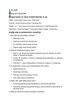 Konspekts 'Pieraksti pasaules vēsturē 8.klasei', 1.