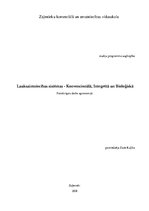 Referāts 'Lauksaimniecības sistēmas - konvencionālā, integrētā un bioloģiskā', 1.