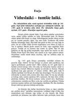 Eseja 'Viduslaiki - tumšie laiki', 1.