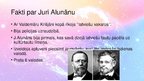 Prezentācija 'Prezentācija par Juri Alunānu', 8.