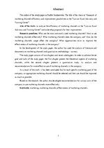 Diplomdarbs 'Mārketinga kanālu efektivitātes izpēte un tā pilnveides iespējas SIA "Latvijas L', 3.