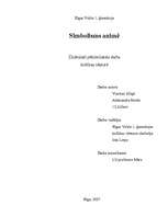 Referāts 'Simbolisms animē', 1.
