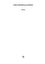 Referāts 'Kūlas dedzināšanas problēma', 1.