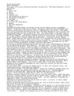 Eseja 'Tennessee Williams', 1.