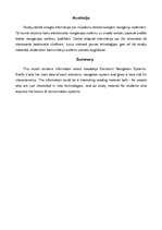 Referāts 'Elektronisko navigāciju sistēmu salīdzinājums', 2.