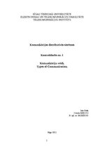 Paraugs 'Komunikāciju veidi', 1.