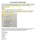 Eseja 'Pārspreidums, analīze. "Laiks Vācietī un Vācietis laikā."', 1.