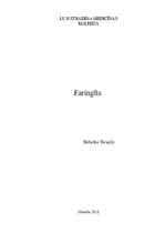 Konspekts 'Faringīts', 1.