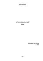 Referāts 'Apgaismība un apgaismotāji Baltijā', 1.
