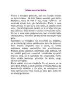 Eseja 'Apģērbs', 1.