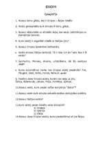 Konspekts 'Jautājumi par Eiropu', 1.