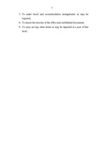 Paraugs 'Job Description. Senior Secretary', 2.