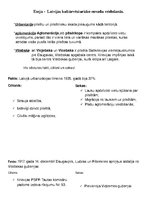 Eseja 'Latvijas kultūrvēsturisko novadu veidošanās. Urbanizācija, aglomerācija', 1.