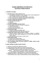 Konspekts 'Darba drošības instrukcija telfera operatoram', 1.