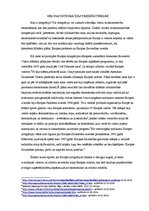 Eseja 'Eiropas integrācijas priekšnoteikumi', 1.