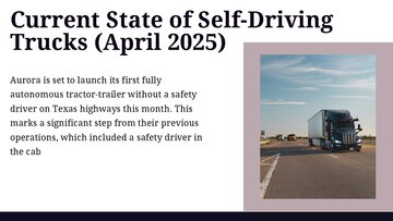 Prezentācija 'Self-driving Trucks – Future or Fantasy?', 4.