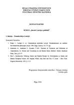 Konspekts 'Demokrātija Latvijā', 1.