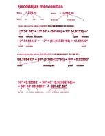Konspekts 'Ģeodēzijas eksāmens (Būvnieki) 2. kurss', 30.