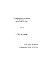 Referāts 'Ētika', 10.