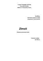 Referāts 'Zīmoli', 1.